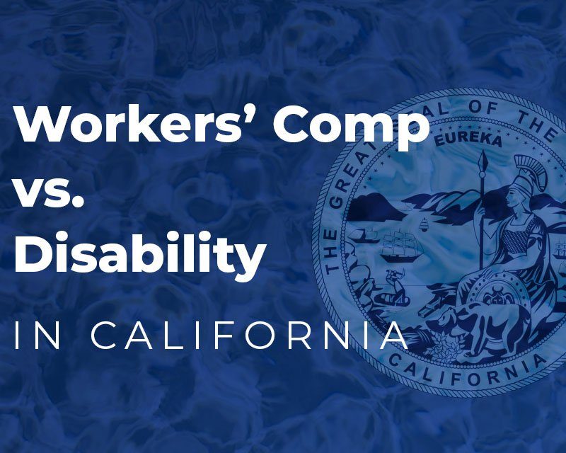 California workers compensation vs disability
